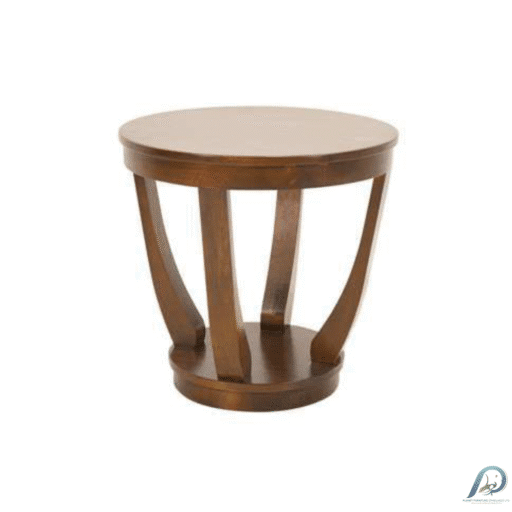 MD9091 Solid Wood Accent Table – โต๊ะข้างไม้แท้ทรงจัตุรัส ดีไซน์เรียบหรู