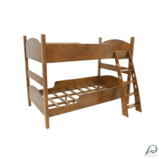 MD9099SF Solid Wood Bunk Bed – เตียงนอน 2 ชั้นไม้แท้สำหรับเด็ก ขนาด 3 ฟุต