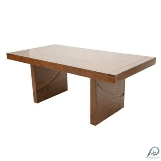MD9117KD Solid Wood Dining Table 190 cm – โต๊ะอาหารไม้แท้ขนาดใหญ่ 1.9 เมตร