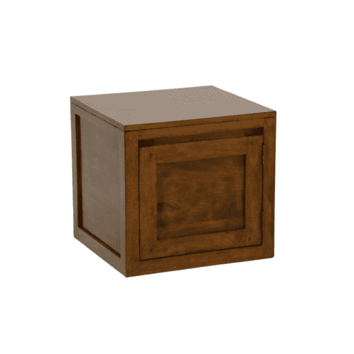 MD9128 Cupboard 1DR ตู้เก็บของไม้แท้ 1 ประตู สไตล์มินิมอล