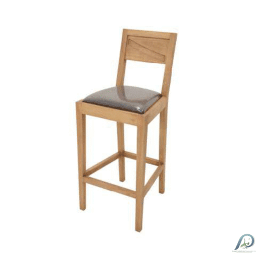 MD9137-1 Bar Stool เก้าอี้บาร์สตูลไม้แท้ ทรงสูง ความสูงเบาะ 70 ซม.