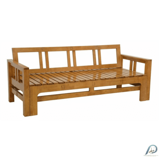 MD9217 Wooden Sofa Bed โซฟาเบดไม้แท้ปรับนอนได้