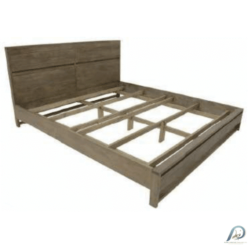 MD9250KT King Size Wooden Bed - เตียงนอนไม้แท้ 6 ฟุต แข็งแรงทนทาน งานพรีเมียมจากโรงงาน