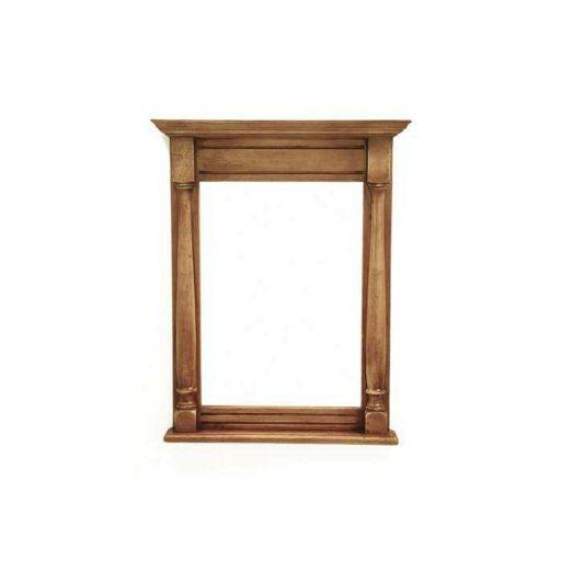 Mirror Minister DC5005 – กระจกติดผนังไม้แท้ ดีไซน์หรู