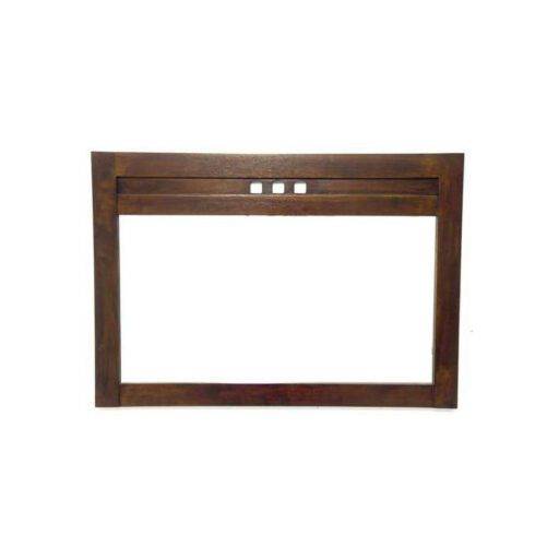 Mirror Style DC5036 – กระจกติดผนังไม้แท้ ดีไซน์โมเดิร์น