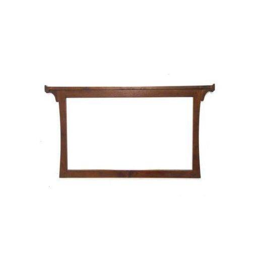 Mirror Style DC5037 – กระจกติดผนังไม้แท้ ดีไซน์หรู ขนาดกว้าง