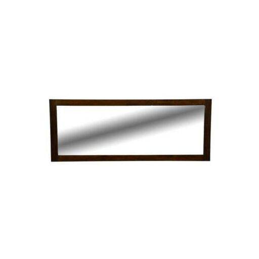 Mirror Hong Kong DC5074 – กระจกติดผนังไม้แท้ แนวนอนขนาดใหญ่