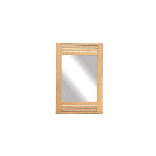 Mirror DC5087 – กระจกไม้แท้ ทรงสี่เหลี่ยมผืนผ้า