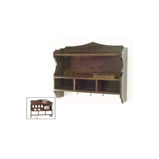 Breakfast Rack DR2006 – ชั้นวางของไม้แท้ 3 ลิ้นชัก