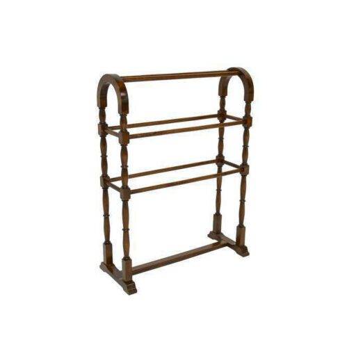 Towel Support DR2033 – ชั้นแขวนผ้าไม้แท้ ขนาดใหญ่