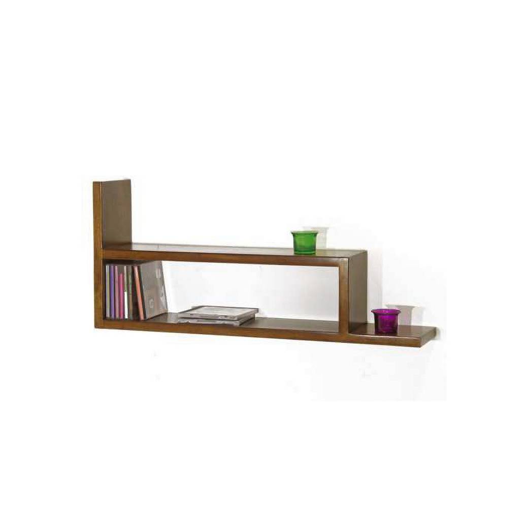 Wall Shelf DR2062 – ชั้นวางติดผนังไม้แท้ ขนาดกะทัดรัด
