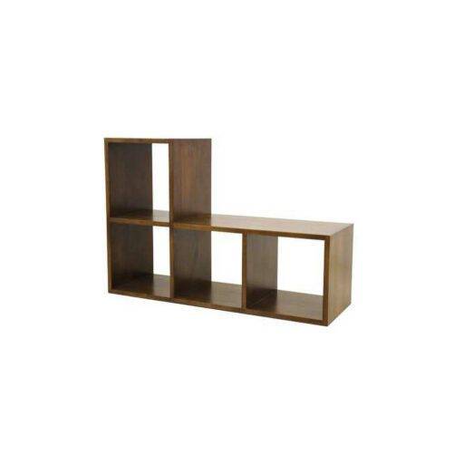 Wall Shelf DR2096 – ชั้นวางไม้แท้ทรงสูง