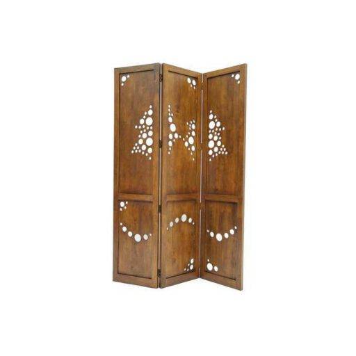 Screen DR2099 – ฉากกั้นไม้แท้ 3 ตอน