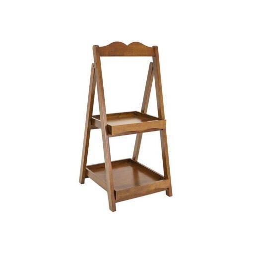 Folding Shelf DR2109 – ชั้นวางไม้แท้แบบพับได้