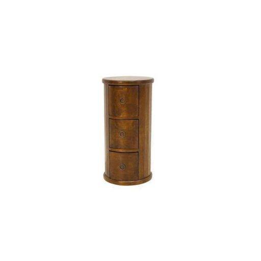 Column Cabinet DR2118 – ตู้ลิ้นชักไม้แท้ทรงสูง ดีไซน์มินิมอล