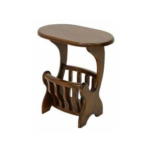 Magazine Table DR2125 – โต๊ะวางนิตยสารไม้แท้