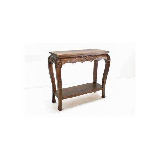 Console Table DR2128 – โต๊ะคอนโซลไม้แท้แกะสลัก
