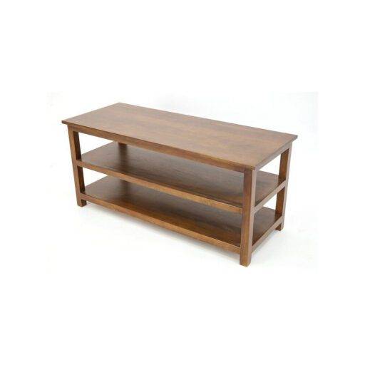 Console Table DR7006 - โต๊ะคอนโซลไม้แท้ ดีไซน์มินิมอล