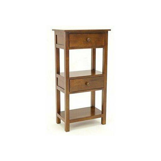 Console Table DR7007 - โต๊ะคอนโซลไม้แท้ทรงสูง