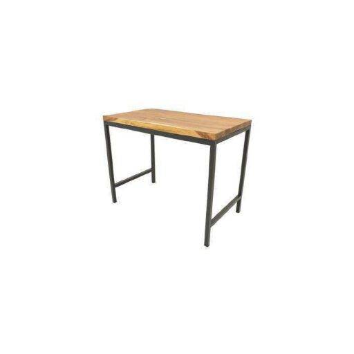 Bar Table MD6003-2KD – โต๊ะบาร์ไม้แท้ดีไซน์มินิมอล