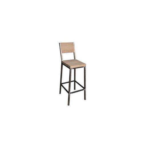 Bar Chair MD6505 – เก้าอี้บาร์ไม้แท้ดีไซน์มินิมอล
