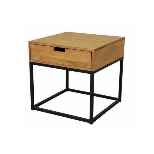 Sofa Corner MD7023 – มุมโซฟาไม้แท้ดีไซน์มินิมอล